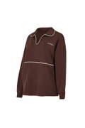 New Balance Kadın Sweatshirt KAHVERENGI
