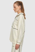 New Balance  Kadın Sweatshirt KREM