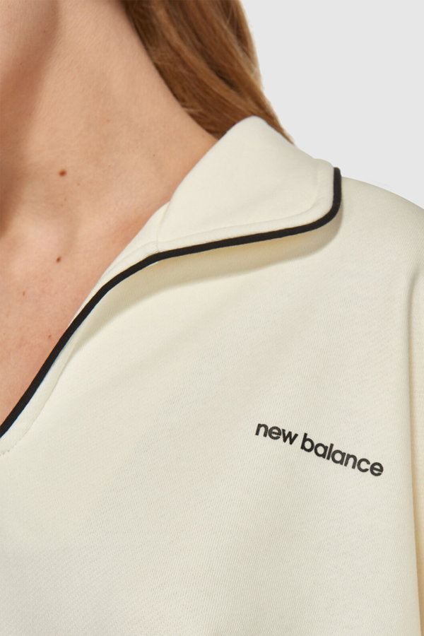 New Balance  Kadın Sweatshirt KREM