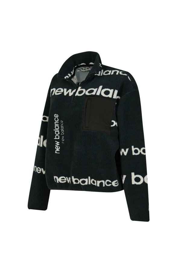 New Balance Kadın Sweatshirt SIYAH