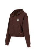 New Balance Kadın Sweatshirt KAHVERENGI