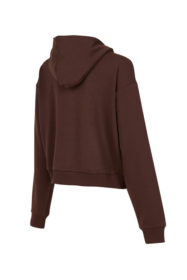 New Balance Kadın Sweatshirt KAHVERENGI