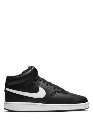 Nike Court Vision Mid Kadın Ayakkabı SİYAH Nike Court Vision Mid Kadın Ayakkabı SİYAH
