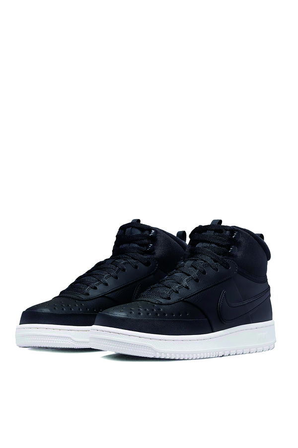 Nike Court Vision Mid Wntr Spor Ayakkabı SIYAH Nike Court Vision Mid Wntr Spor Ayakkabı SIYAH