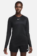 Nike Dri-FIT Park Jersey LS Kadın Siyah Uzun Kollu T-shirt SIYAH
