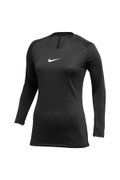 Nike Dri-FIT Park Jersey LS Kadın Siyah Uzun Kollu T-shirt SIYAH