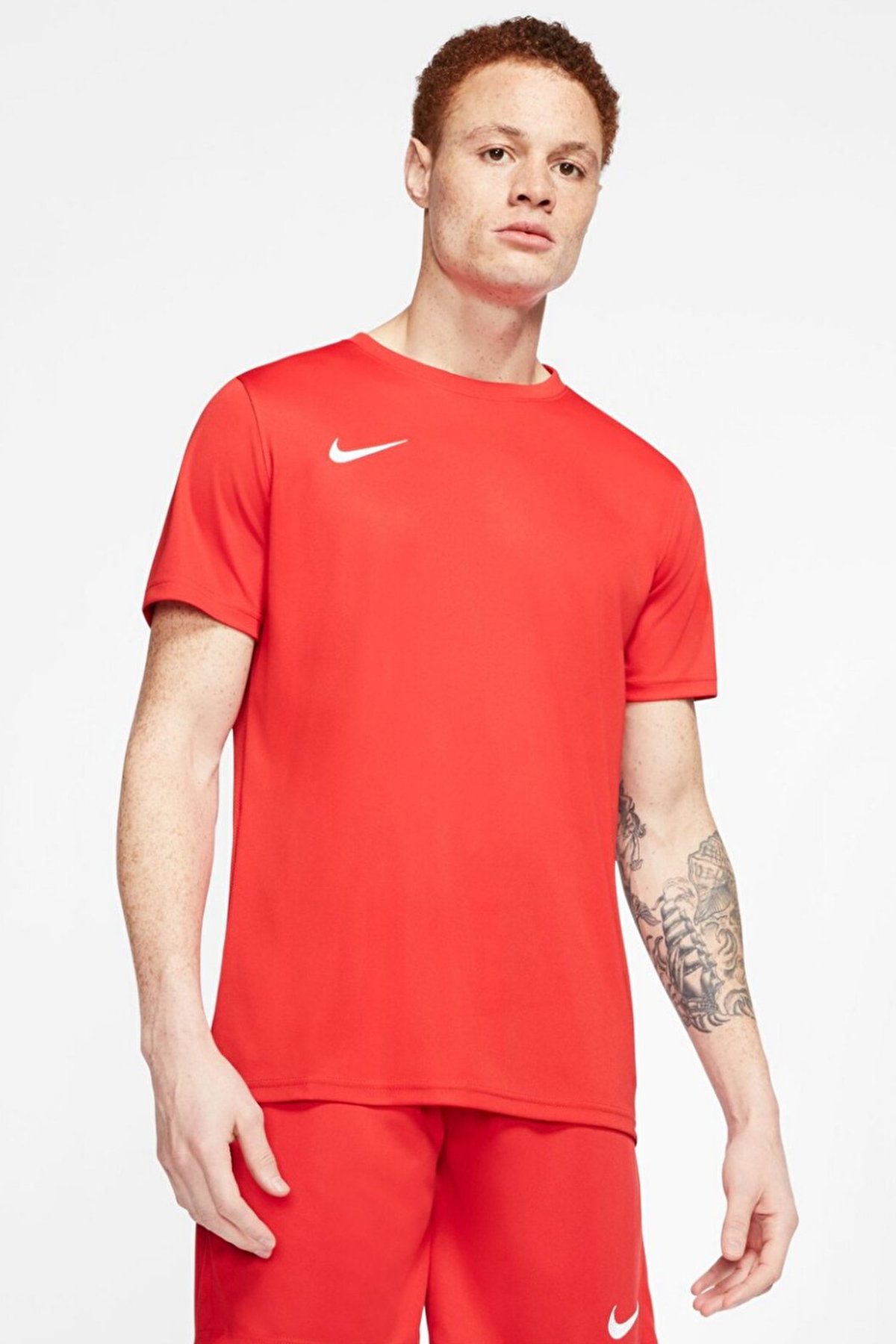 Nike Dri-FIT Park VII Jersey Short-Sleeve Erkek Forma KIRMIZI