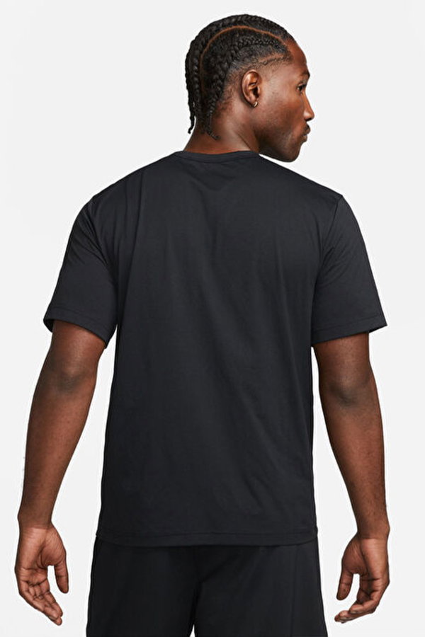 Nike Dri-Fit Uv Hyverse Erkek T-shirt SIYAH