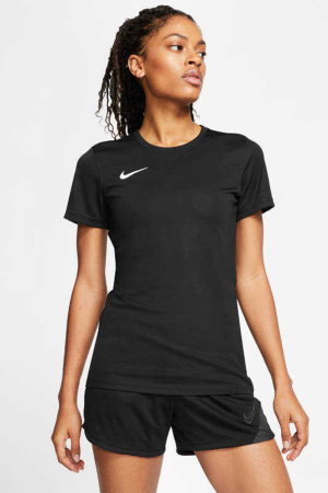 Nike Dry Park VII Kadın Bisiklet Yaka T-shirt SIYAH