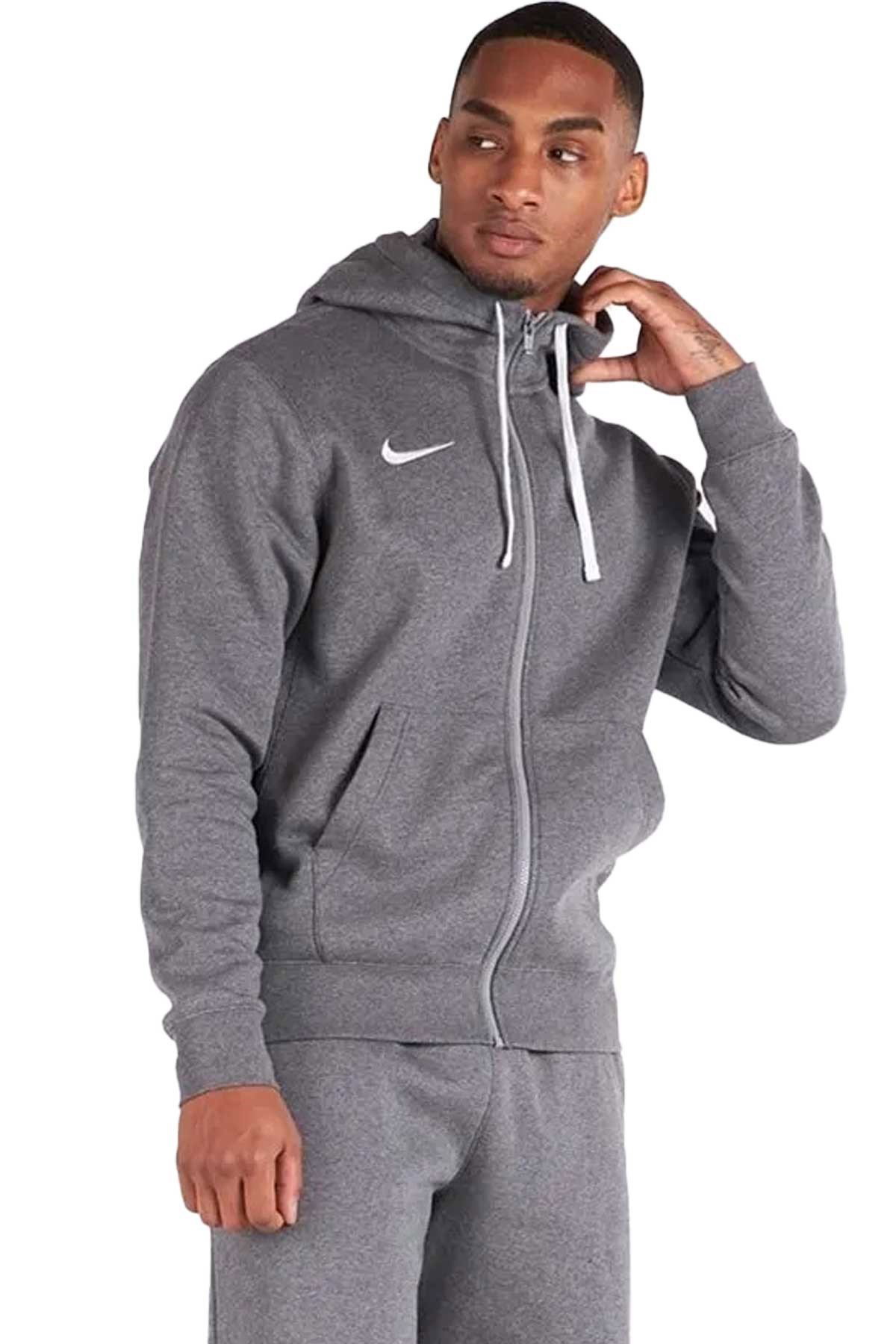Nike Fleece Park20 Fz Erkek Sweatshirt ANTRASIT