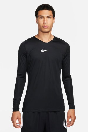 Nike Park First Layer Jersey Erkek Uzun Kollu T-shirt SIYAH