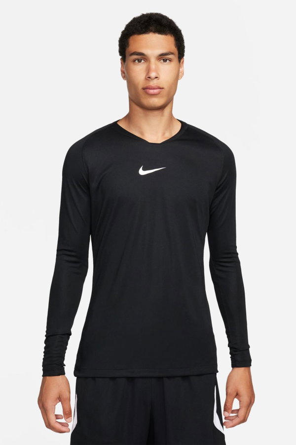 Nike Park First Layer Jersey Erkek Uzun Kollu T-shirt SIYAH