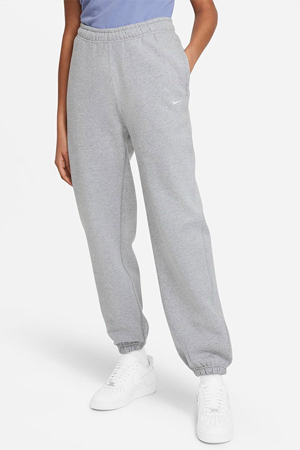 Nike Solo Swoosh Fleece Eşofman Altı GRI