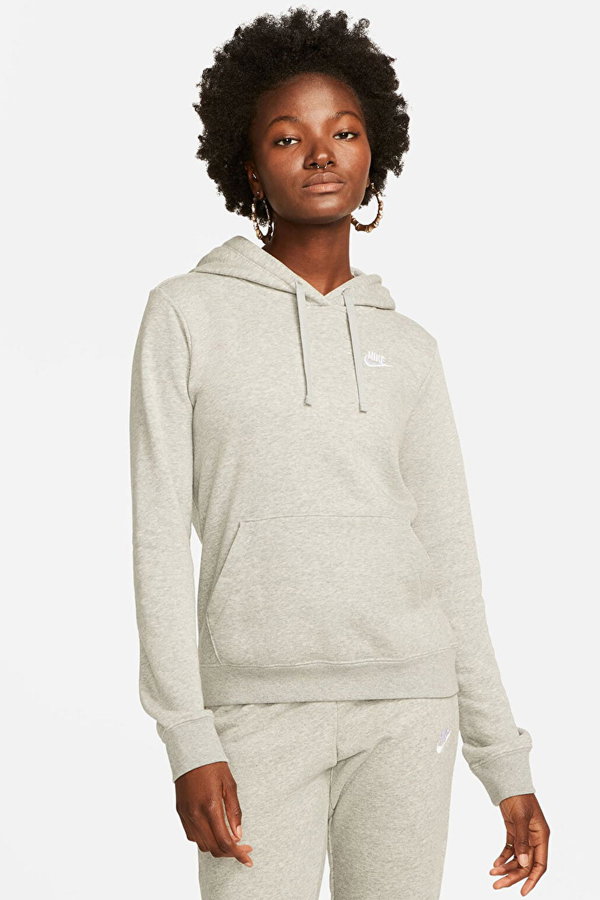 Nike Sportswear Club Fleece Kadın Sweatshirt GRI
