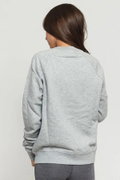Nike Sportswear Essential Crew Fleece Kadın Sweatshirt GRI