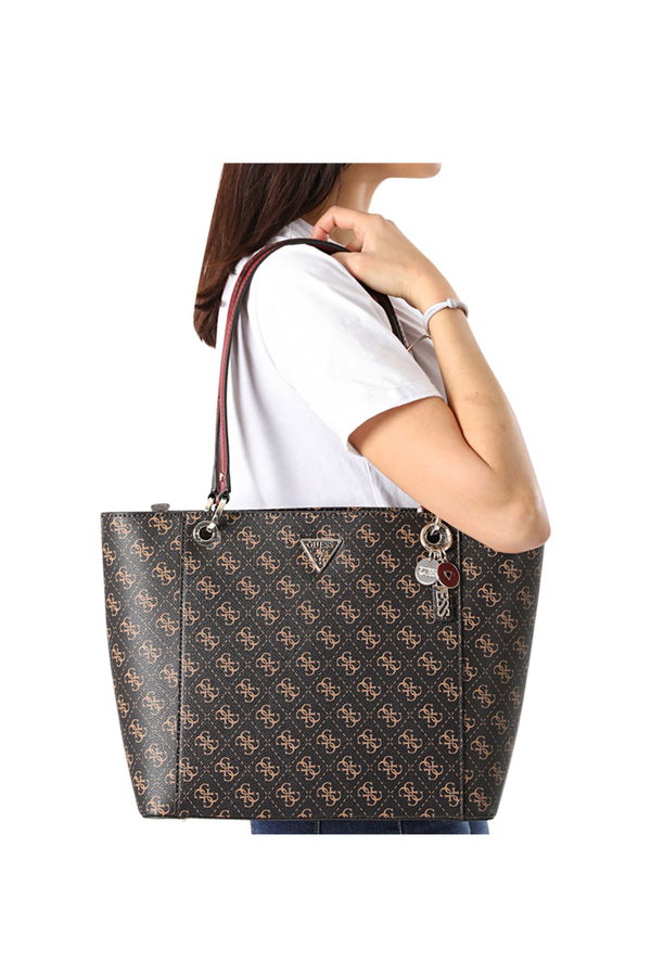 Guess Shopper Çanta KAHVERENGİ Guess Shopper Çanta KAHVERENGİ