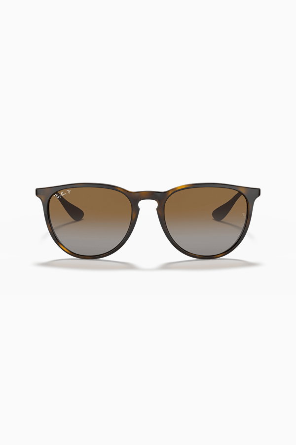 Ray-Ban Erika Classic Unisex Polarize Güneş Gözlüğü KAHVE