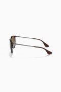 Ray-Ban Erika Classic Unisex Polarize Güneş Gözlüğü KAHVE