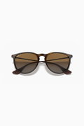 Ray-Ban Erika Classic Unisex Polarize Güneş Gözlüğü KAHVE