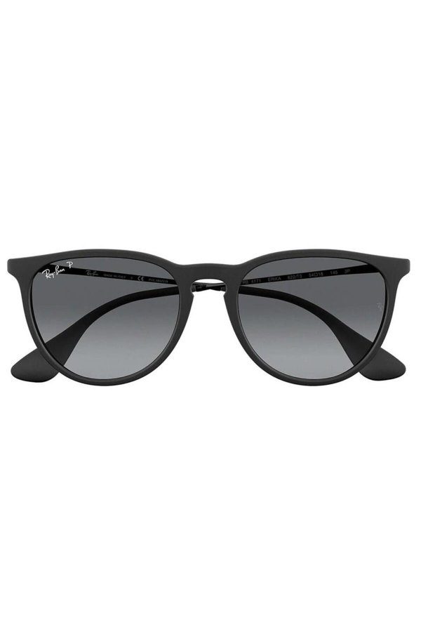 Ray-Ban Erika Color Mix Unisex Polarize Güneş Gözlüğü SİYAH-GRİ