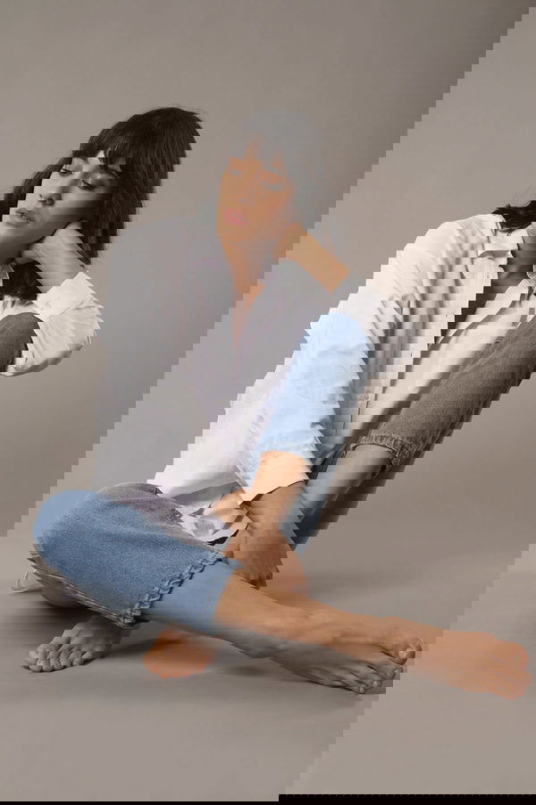 Ön Cepli Gömlek Beyaz Ön Cepli Gömlek Beyaz