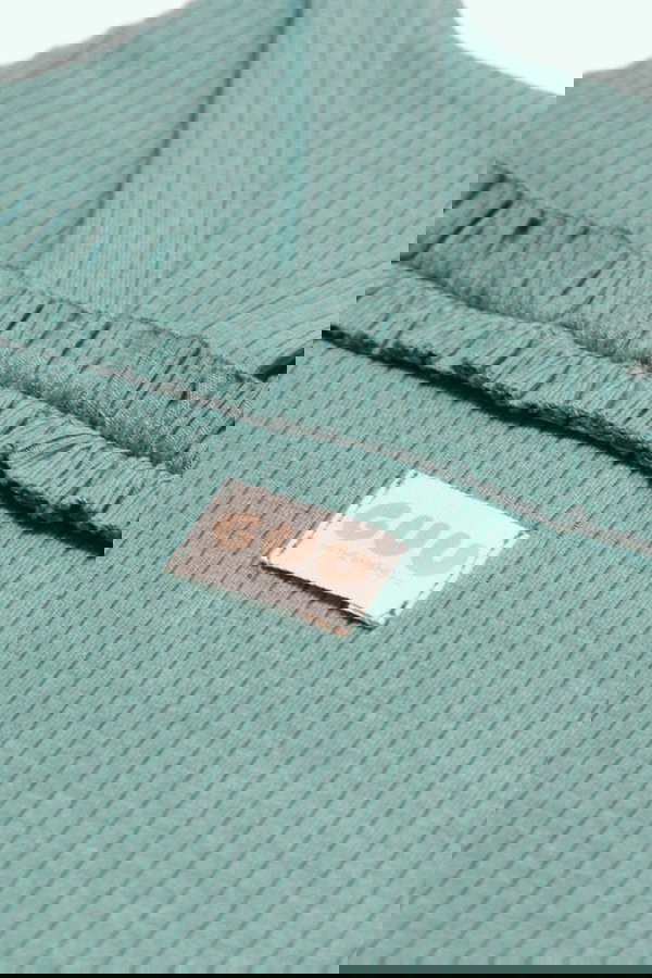 Organik Pamuk Askılı Body PETROL