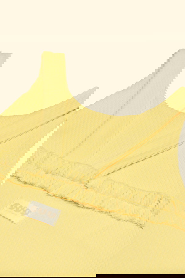 Organik Pamuk Askılı Body SARI