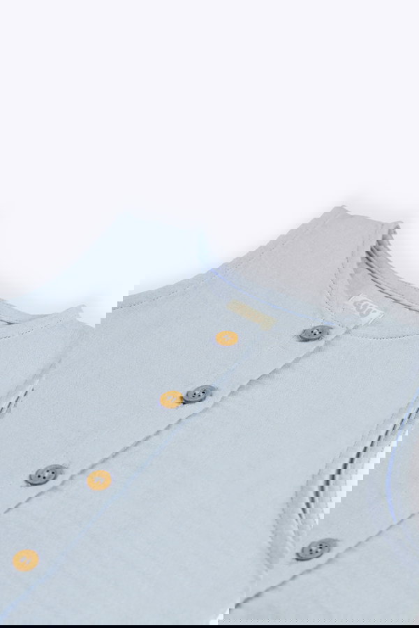 Organik Pamuk Müslin Tulum MAVI