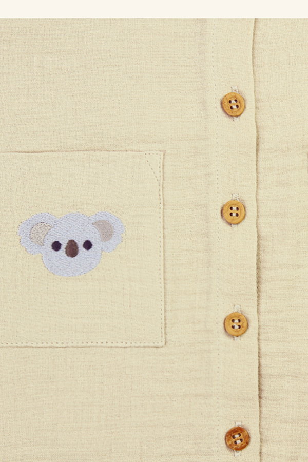 Organik Pamuk Müslin Tulum TAS