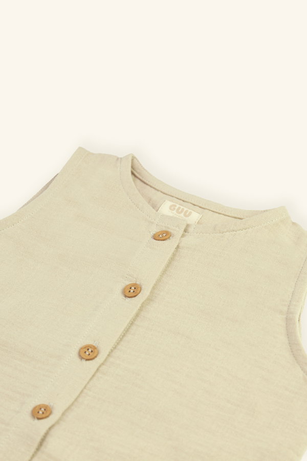 Organik Pamuk Müslin Tulum TAS