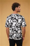 Gabria Panda Baskılı Oversize T-shirt