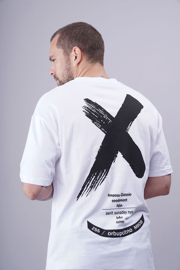 Gabria X Baskılı Oversize T-shirt