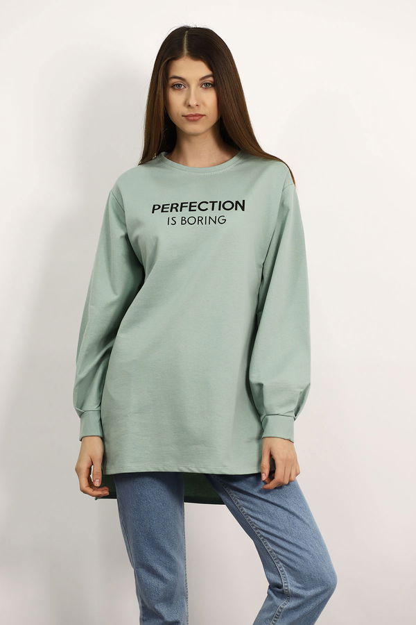 Perfection Baskılı Sweat MINT Perfection Baskılı Sweat MINT