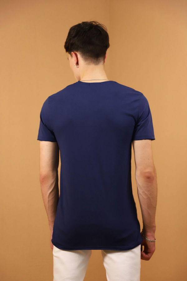 Petek Doku T-shirt LACIVERT Petek Doku T-shirt LACIVERT
