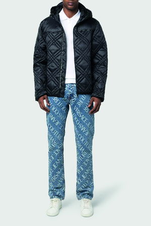 Versace Şişme Mont SİYAH Versace Şişme Mont SİYAH