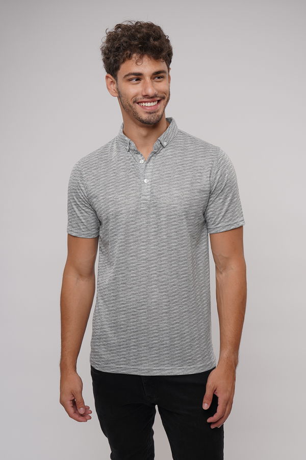 Gabria Polo Yaka desenli T-shirt Gabria Polo Yaka desenli T-shirt