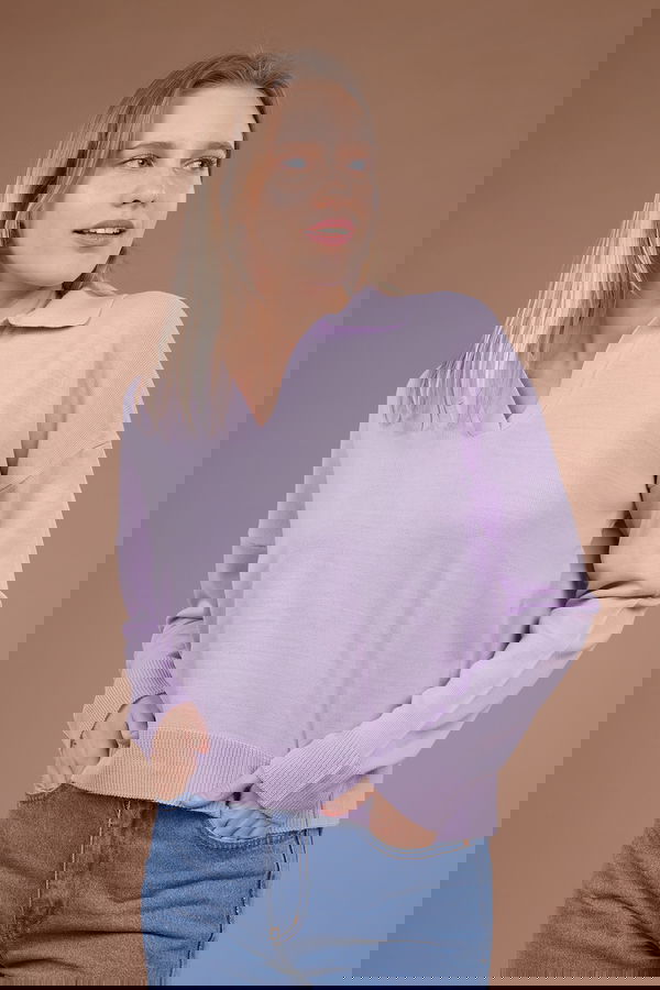 Polo Yaka Kazak lila Polo Yaka Kazak lila