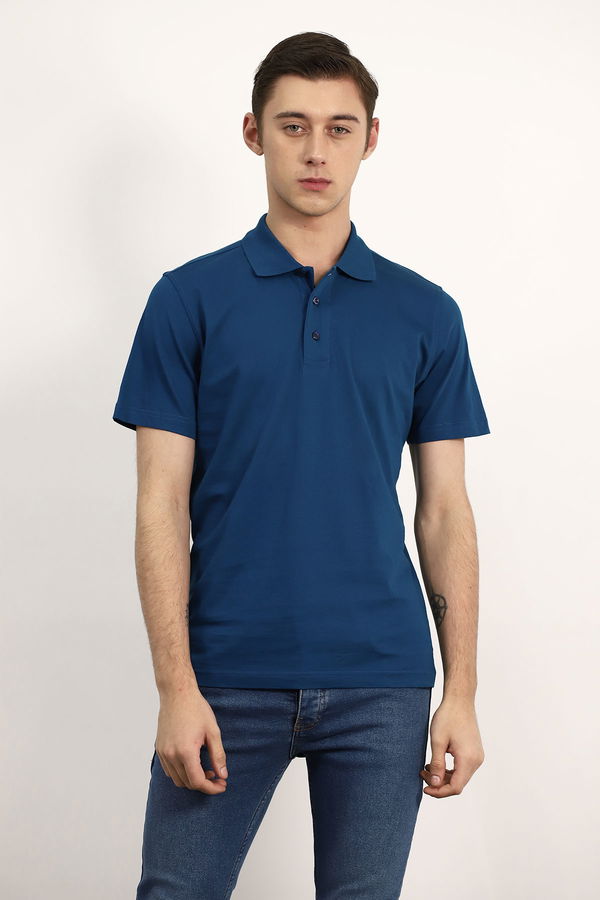 Polo Yaka T-shirt PETROL Polo Yaka T-shirt PETROL