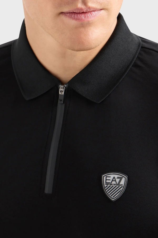 Armani Exchange Polo Yaka Erkek T-shirt SİYAH