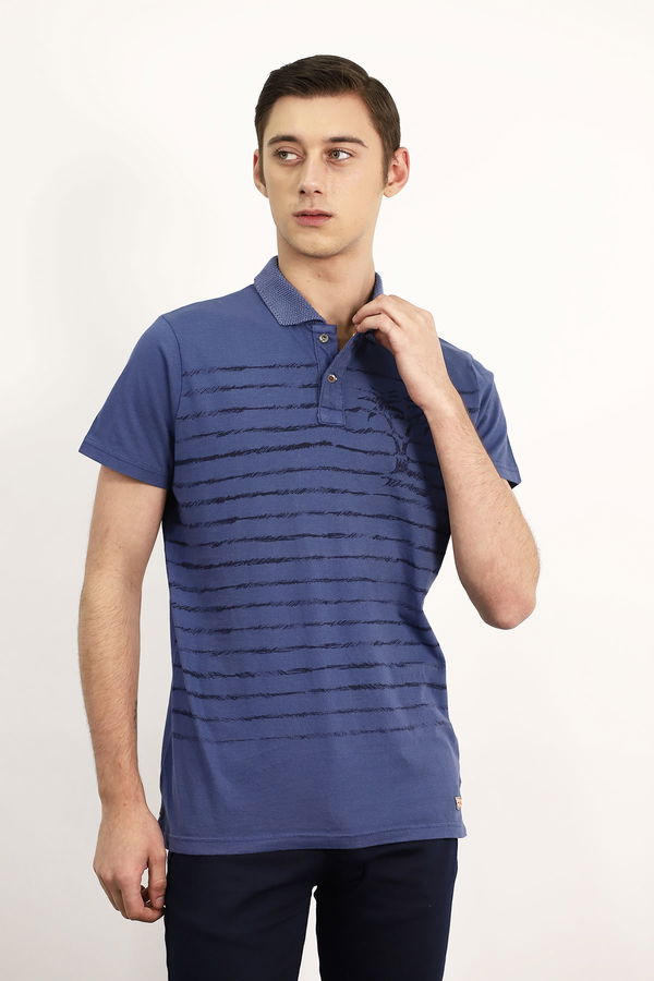 Polo Yaka T-shırt INDIGO Polo Yaka T-shırt INDIGO