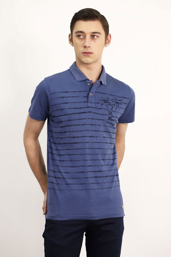 Polo Yaka T-shırt INDIGO Polo Yaka T-shırt INDIGO