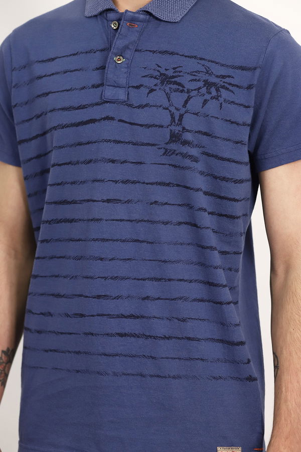 Polo Yaka T-shırt INDIGO Polo Yaka T-shırt INDIGO