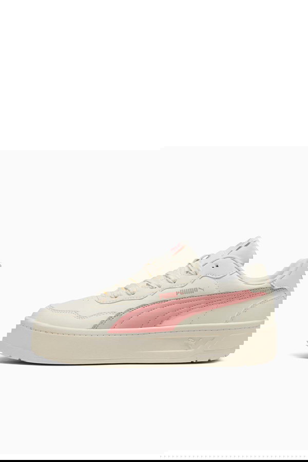 Puma Court Lally Skye Kadın Sneaker Ayakkabı KREM