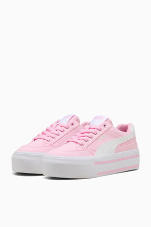 Puma Court Classic Vulc FS Platform Kadın Spor Ayakkabı PEMBE