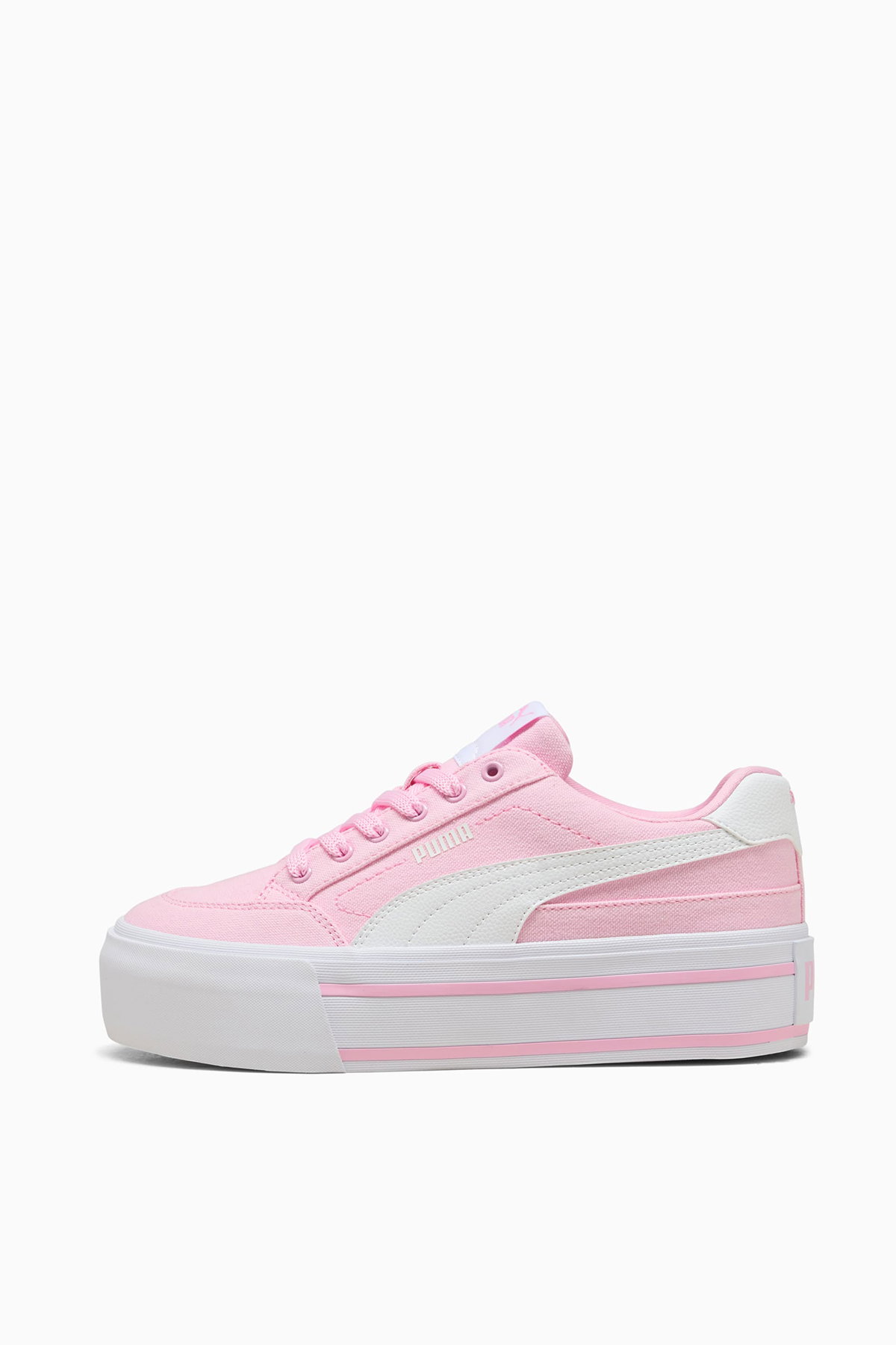 Puma Court Classic Vulc FS Platform Kadın Spor Ayakkabı PEMBE