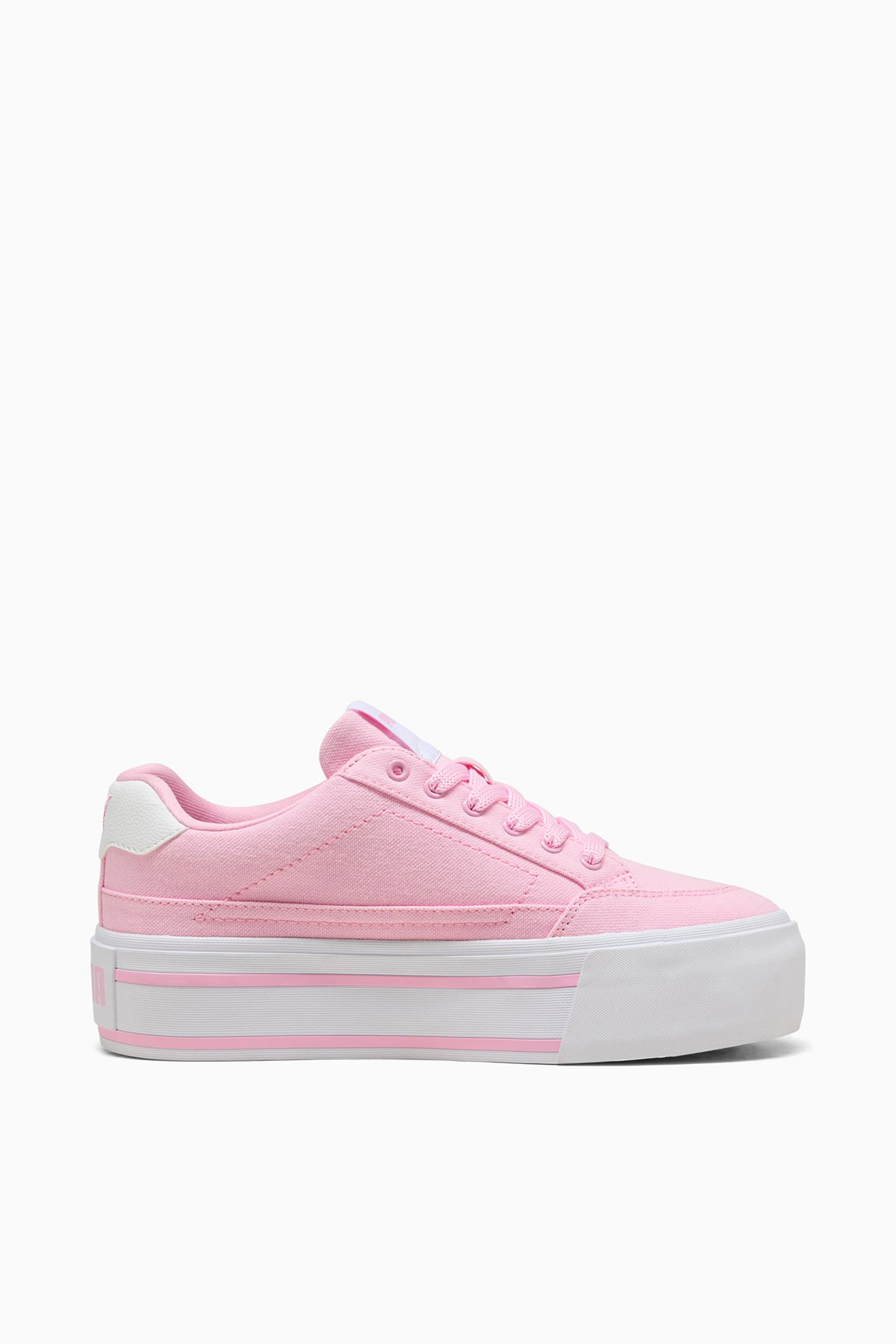 Puma Court Classic Vulc FS Platform Kadın Spor Ayakkabı PEMBE