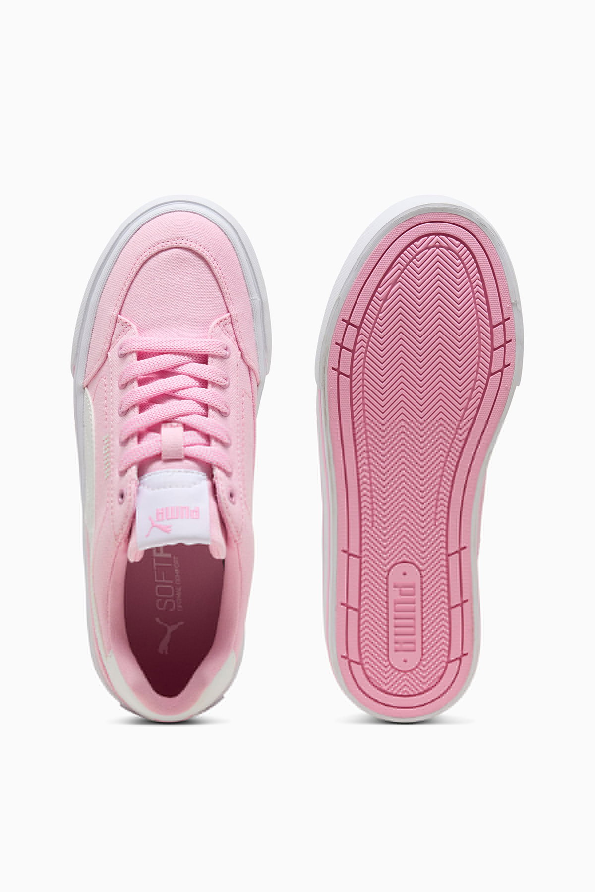 Puma Court Classic Vulc FS Platform Kadın Spor Ayakkabı PEMBE