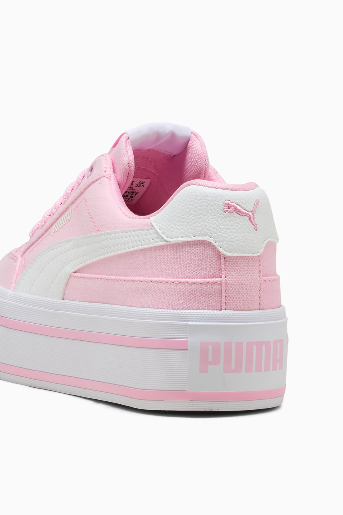 Puma Court Classic Vulc FS Platform Kadın Spor Ayakkabı PEMBE