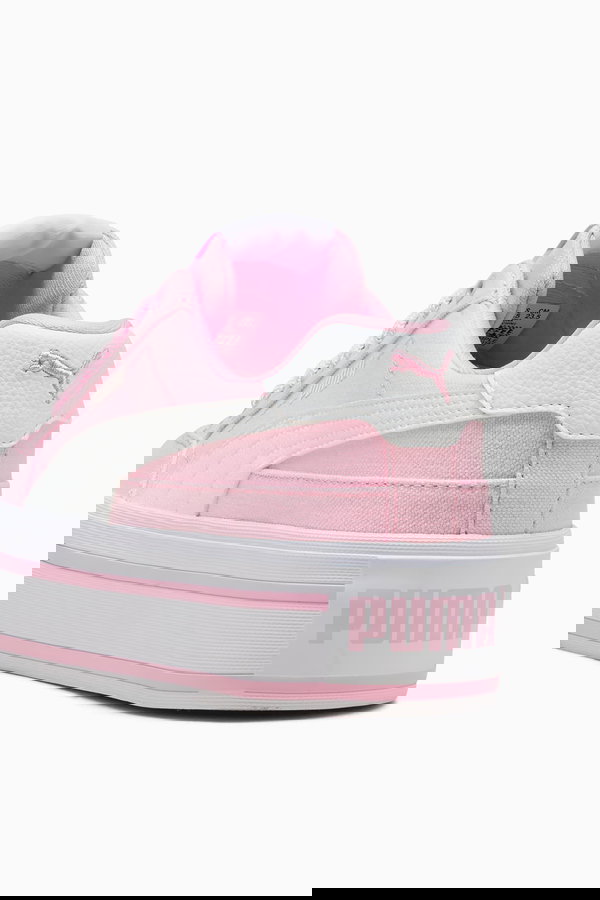 Puma Court Classic Vulc FS Platform Kadın Spor Ayakkabı PEMBE