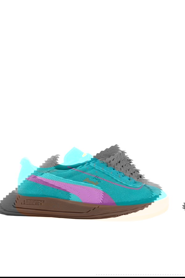 Puma Club Klassika Süet Bağcıklı Kadın Spor Ayakkabı YEŞİL